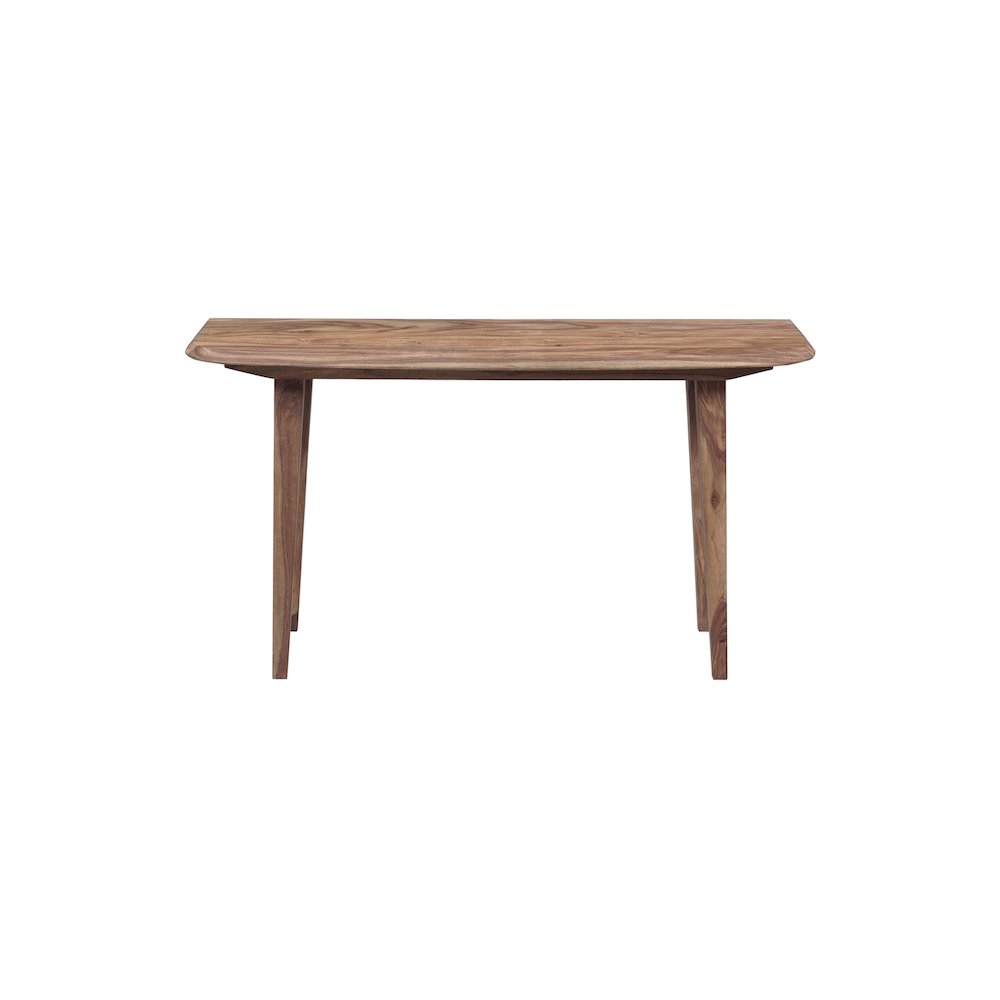 Porter Designs Fusion Solid Sheesham Wood Console Table, Natural. Picture 2