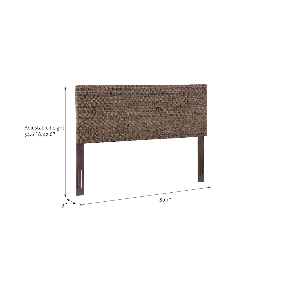 Wilmington King Banana Leaf Panel Headboard. Picture 5