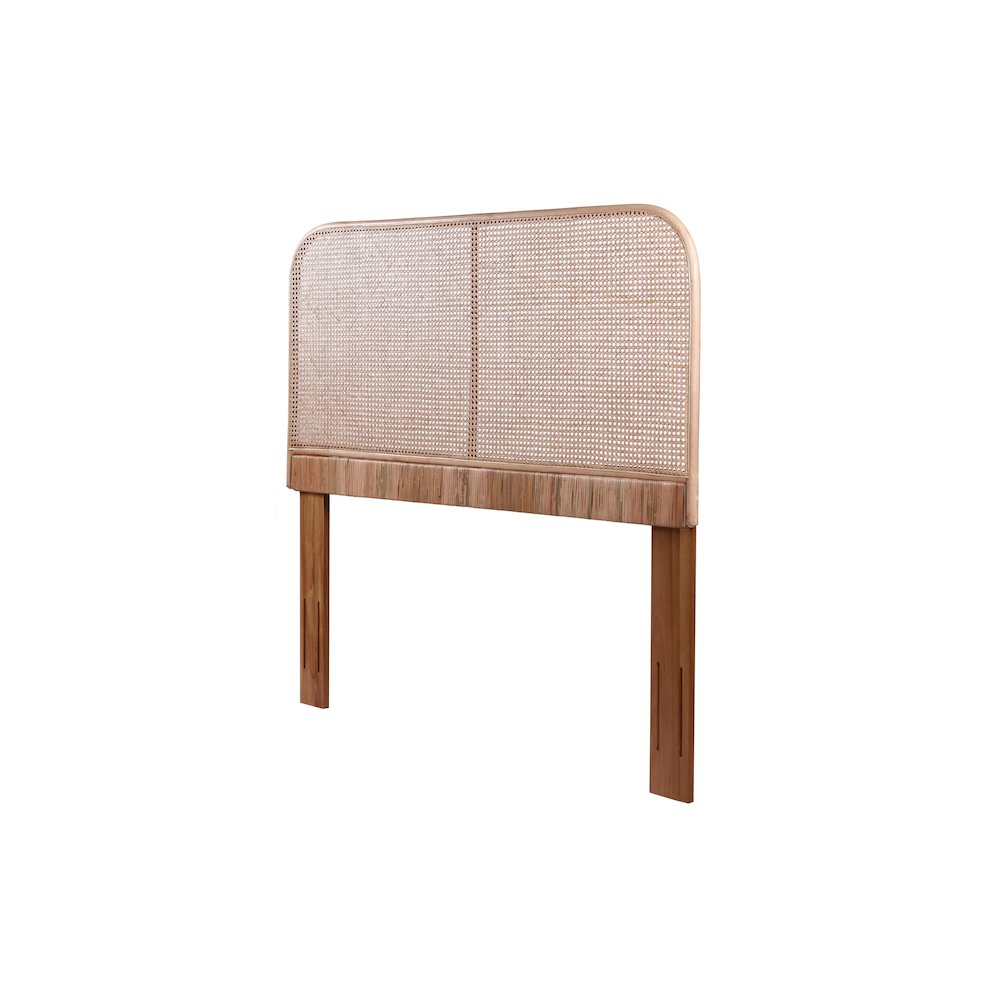 Lombok Cane and Teak Headboard. Picture 3