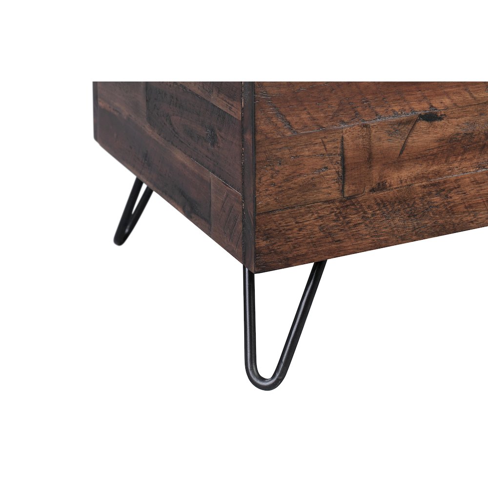 Devonshire Acacia Wood 46-inch Storage Bench. Picture 8