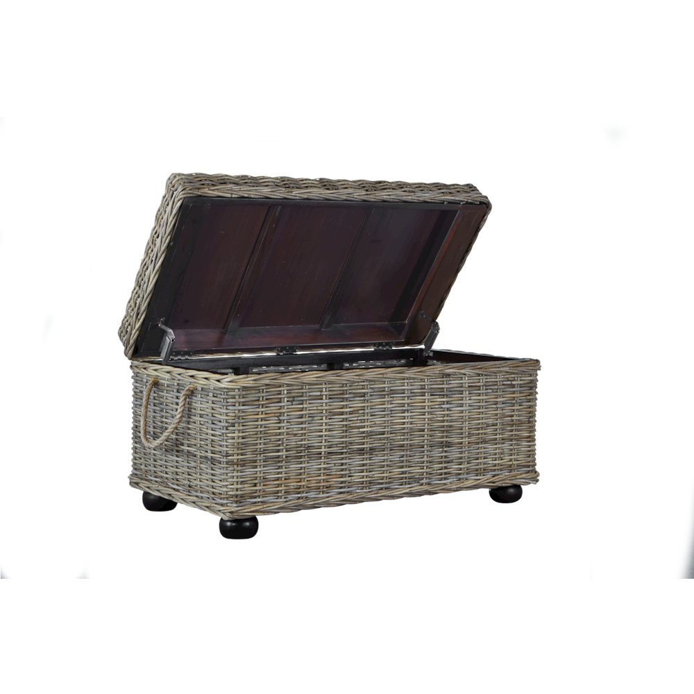 Bauer Kubu Rattan Storage Trunk. Picture 4