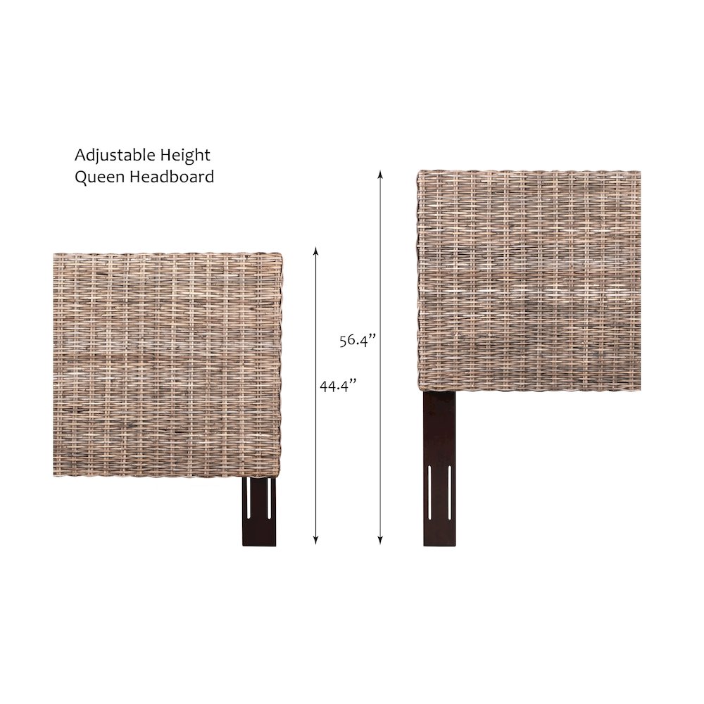 Archdale Rattan Headboard. Picture 4