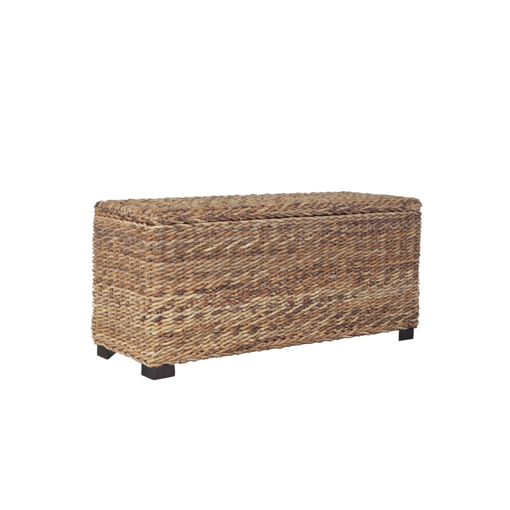 Huntington Woven Banana Leaf Storage Trunk. Picture 5