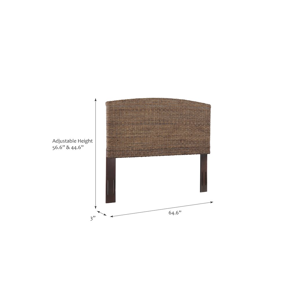 Clifton Queen Banana Leaf Panel Headboard. Picture 5