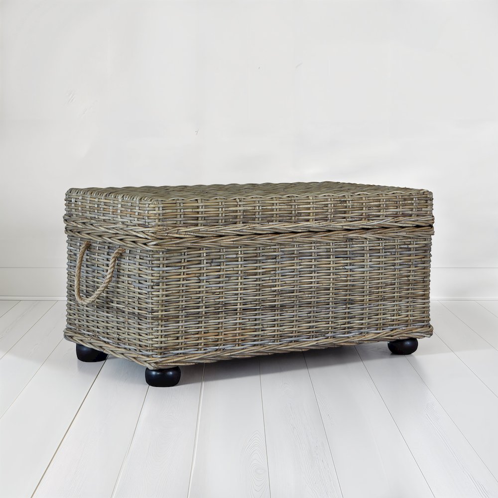 Bauer Kubu Rattan Storage Trunk. Picture 9