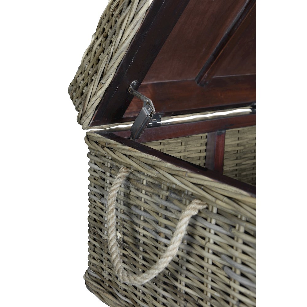 Bauer Kubu Rattan Storage Trunk. Picture 5