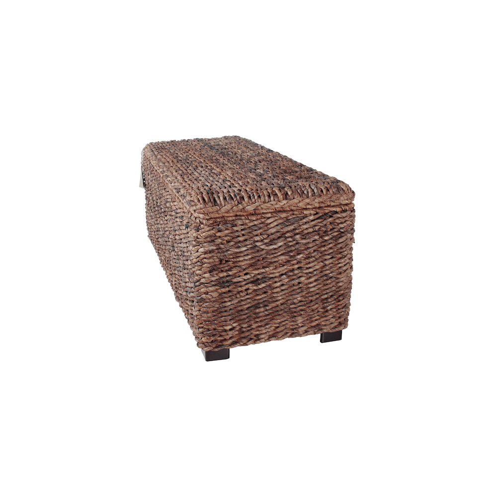 Huntington Woven Banana Leaf Storage Trunk. Picture 6