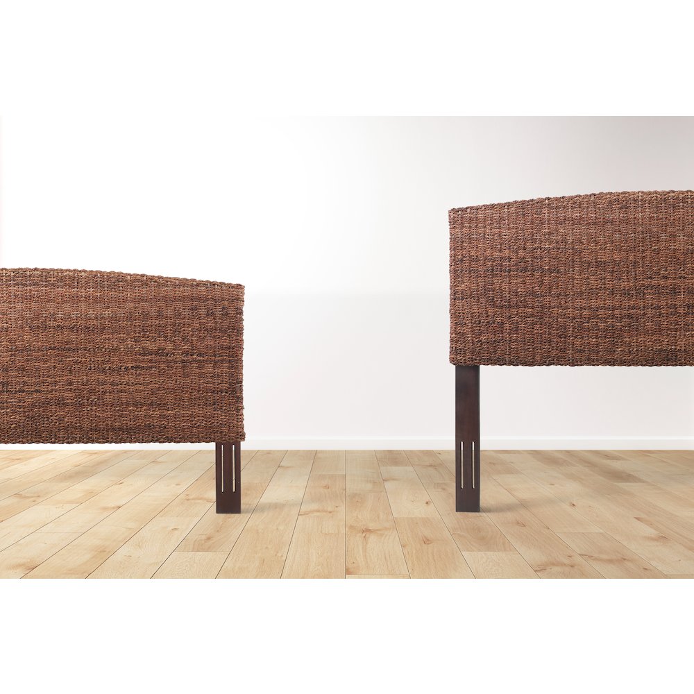 Clifton King Banana Leaf Panel Headboard. Picture 6