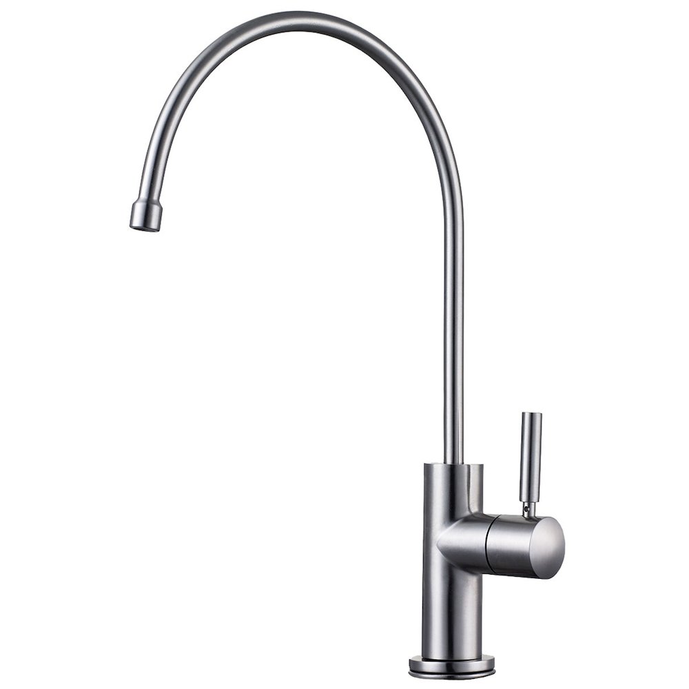 Solid Brushed Stainless Steel Drinking Water Dispenser. Picture 2
