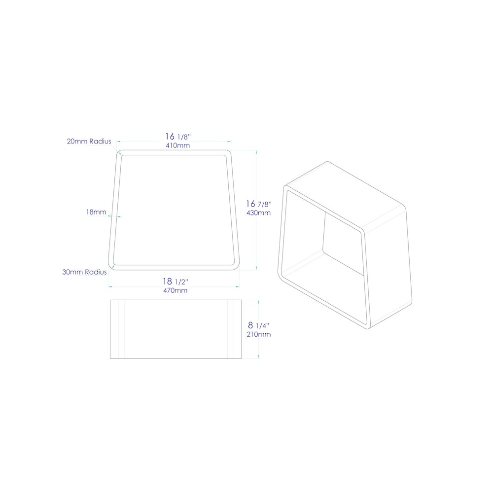 White Matte Solid Surface Resin Bathroom / Shower Stool. Picture 8