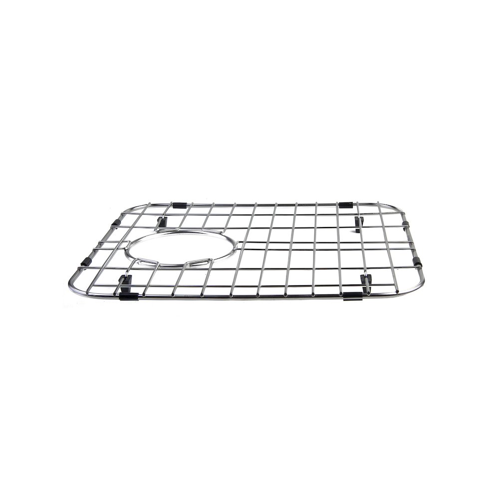 Right Solid Stainless Steel Kitchen Sink Grid. Picture 5