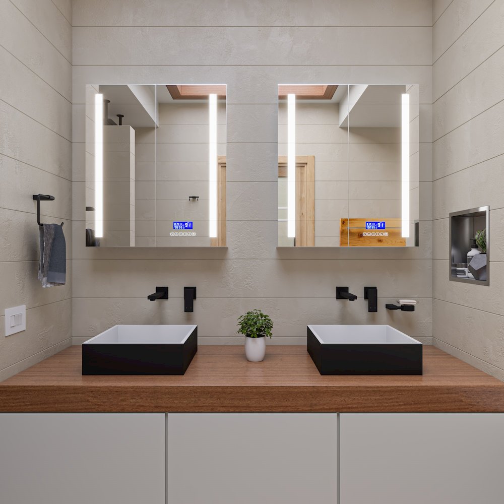 Black Matte 6 Piece Bath Accessory Set. Picture 2
