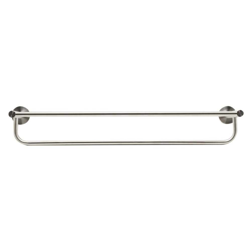 Brushed Nickel 26 inch Towel Bar & Shelf Bathroom Accessory. Picture 3