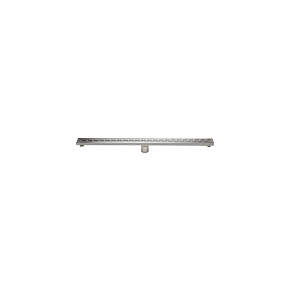 ABLD36C 36" Modern Stainless Steel Linear Shower Drain with Groove Holes. Picture 2