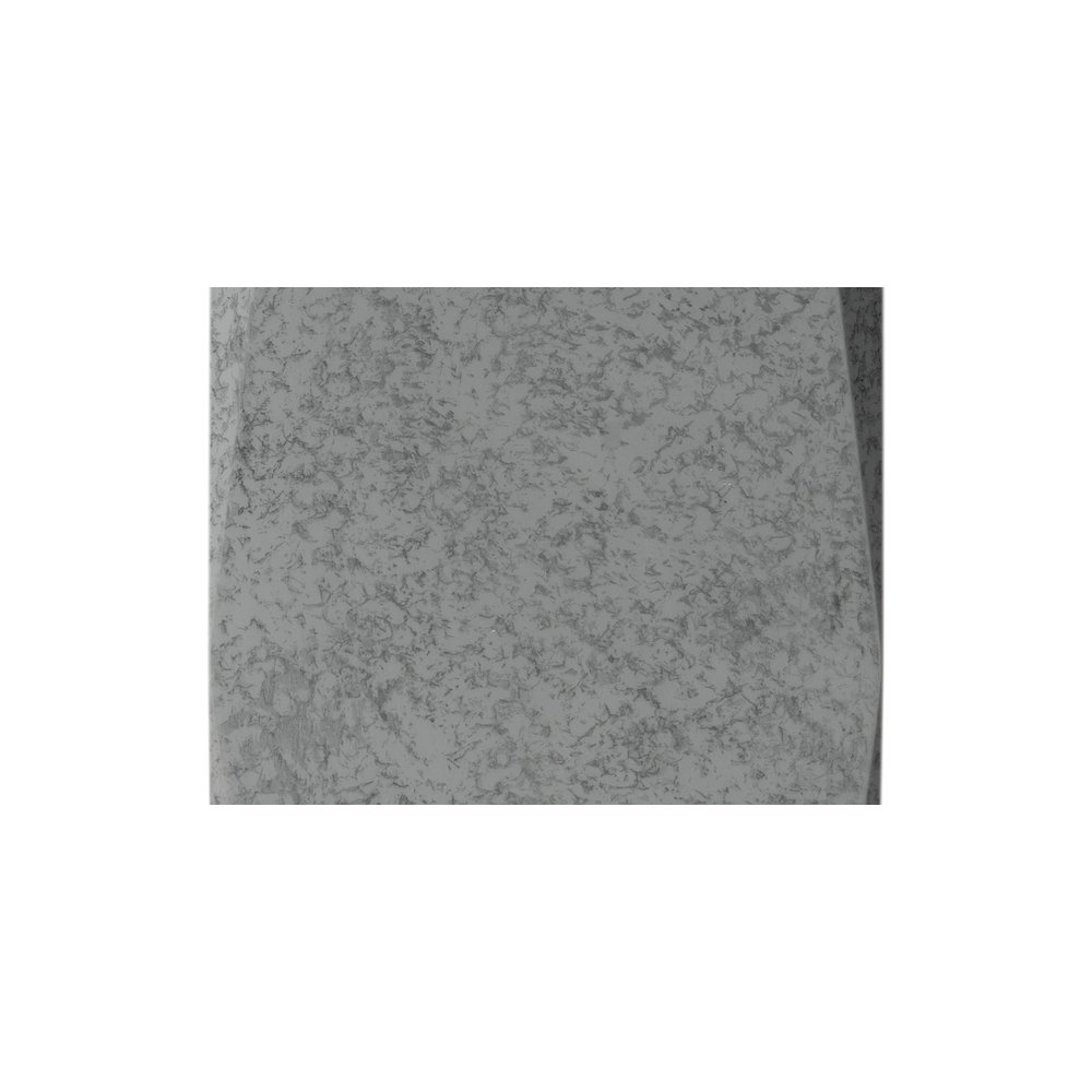12" x 8" Concrete Gray Matte Waste Bin for Bathrooms. Picture 3