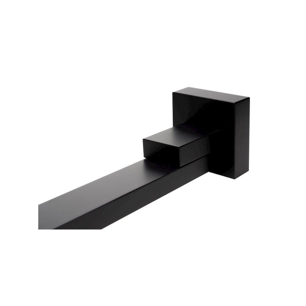 Black Matte Square Foldable Tub Spout. Picture 3