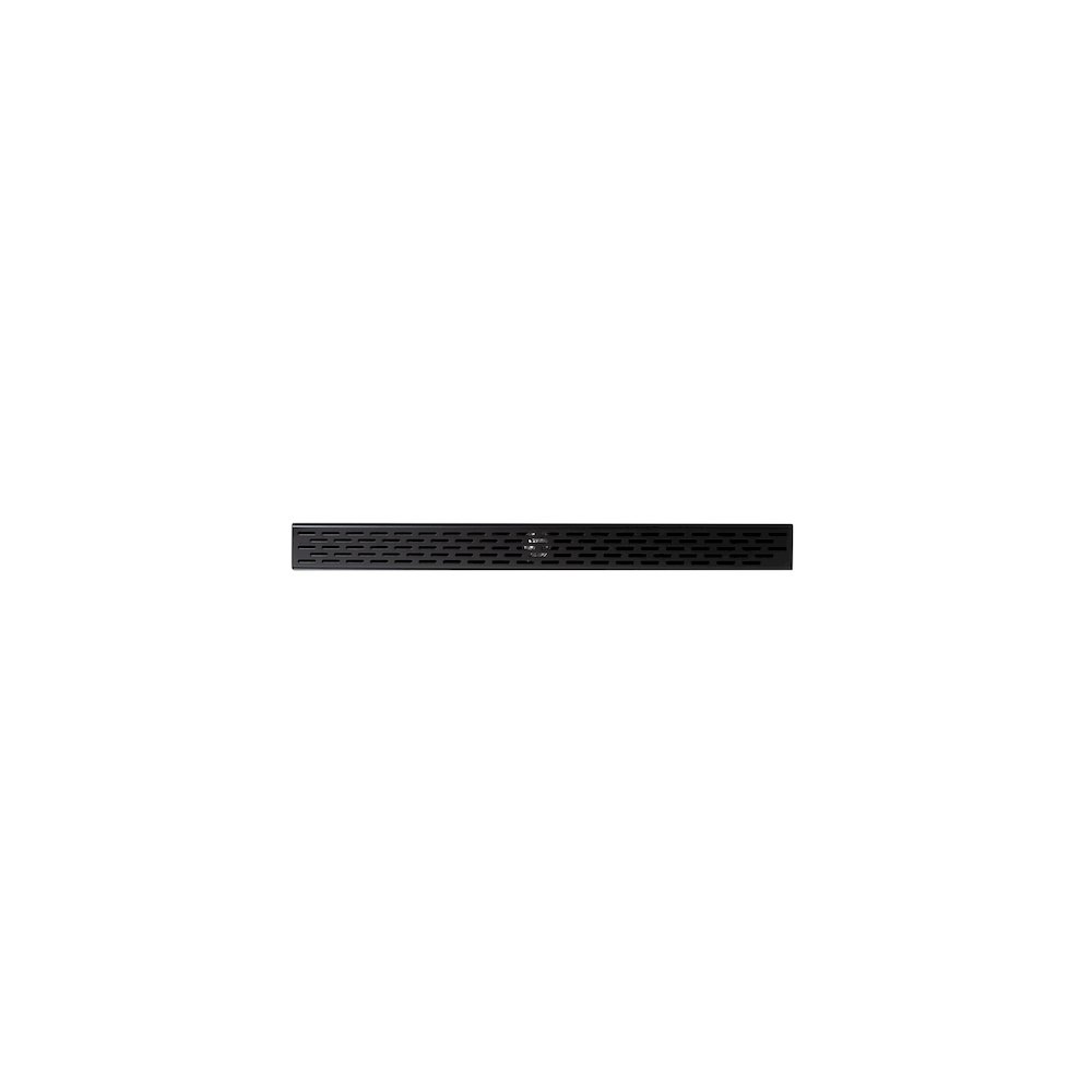 32" Black Matte Stainless Steel Linear Shower Drain with Groove Holes. Picture 6