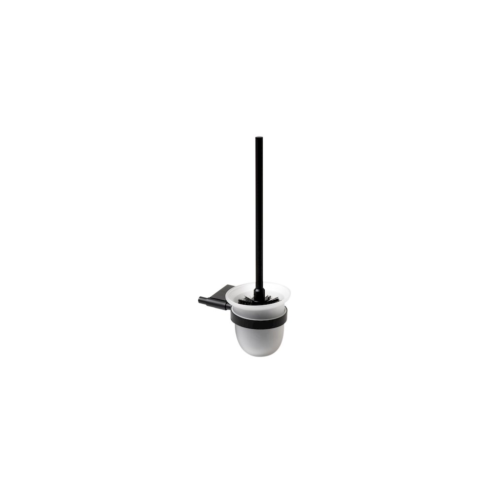 Black Matte 6 Piece Bath Accessory Set. Picture 3