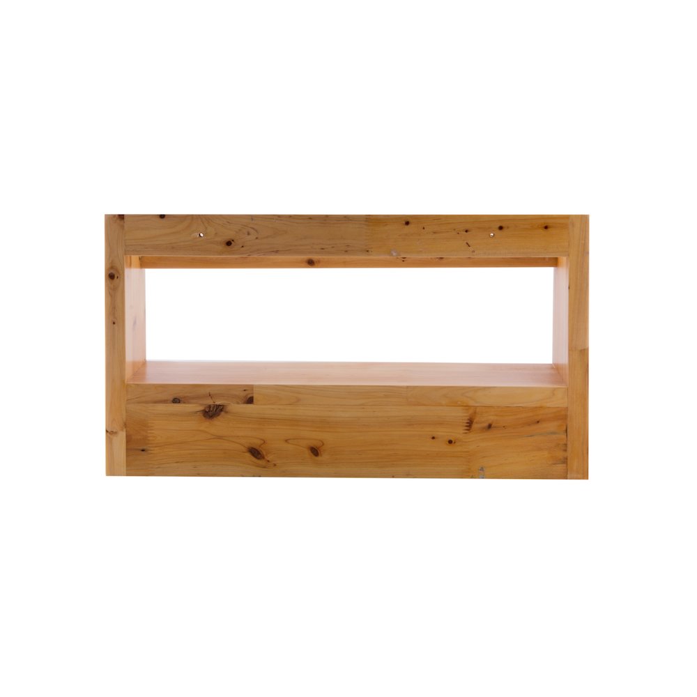 18" Wall Mounted Wooden Shelf & Hooks Bathroom Accessory. Picture 4