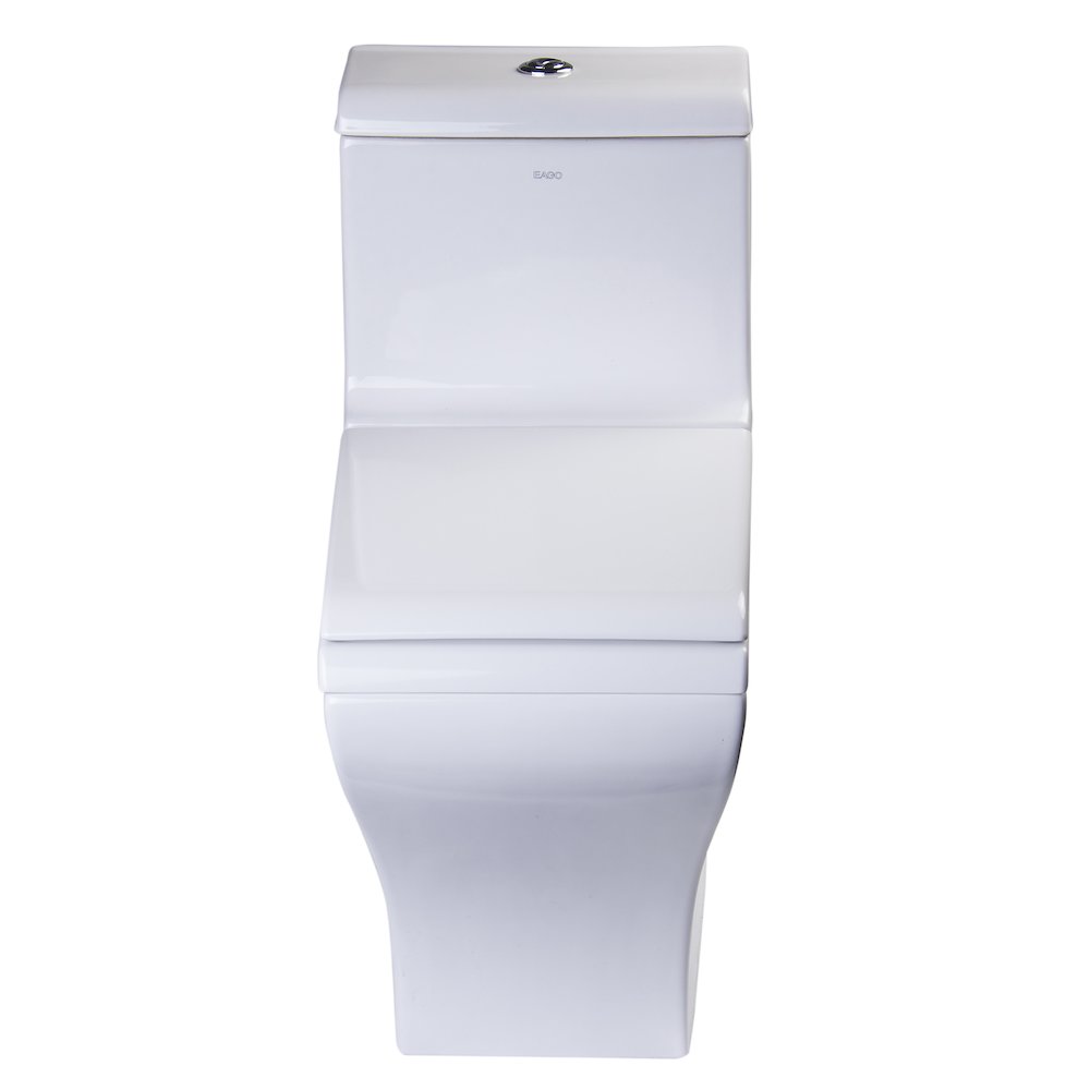 DUAL FLUSH ONE PIECE  HIGH EFFICIENCY LOW FLUSH CERAMIC TOILET. Picture 5
