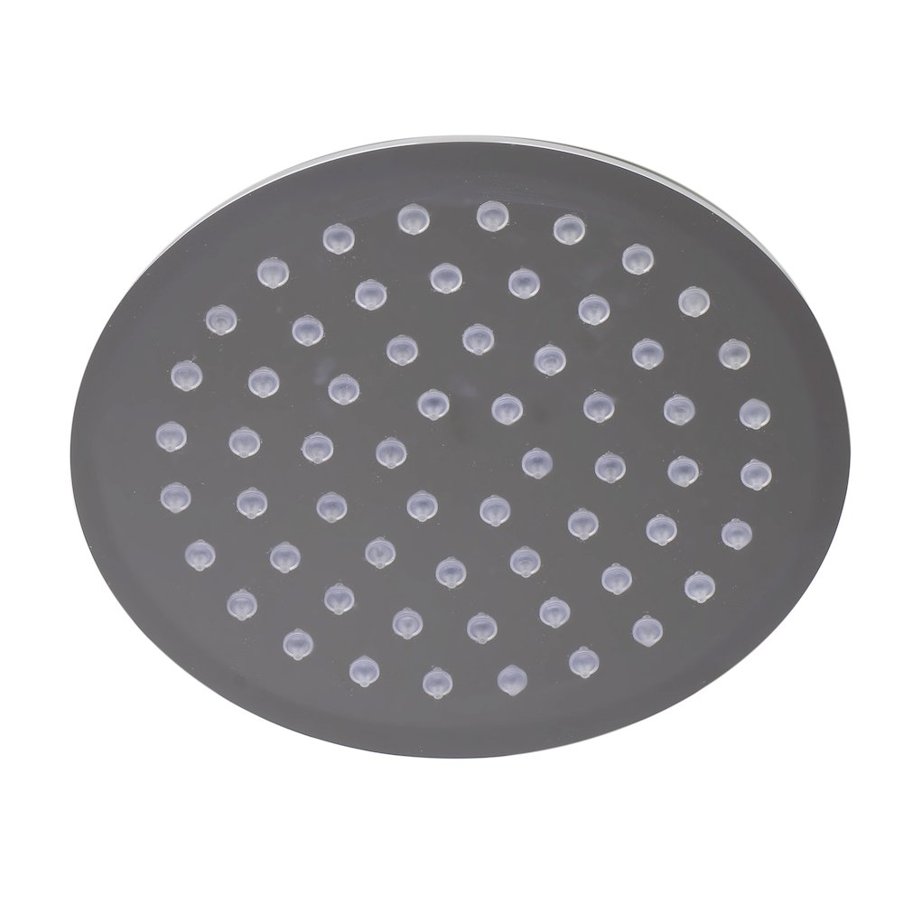 Solid Polished Stainless Steel 8" Round Ultra Thin Rain Shower Head. Picture 3