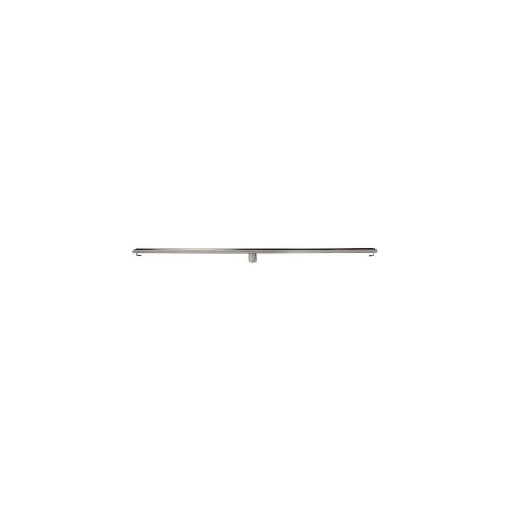 59" Stainless Steel Linear Shower Drain with No Cover. Picture 4