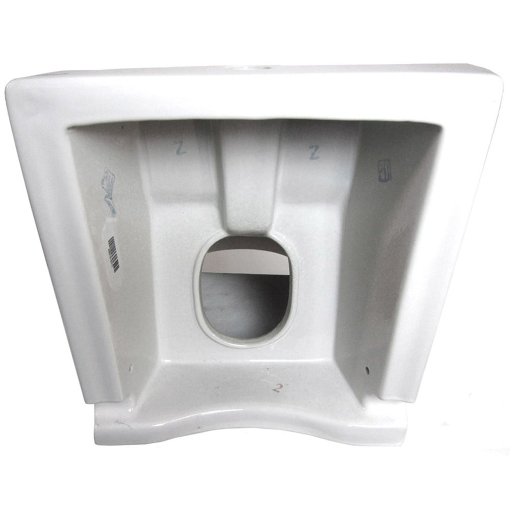White Ceramic Bathroom Bidet with Elongated Seat. Picture 7