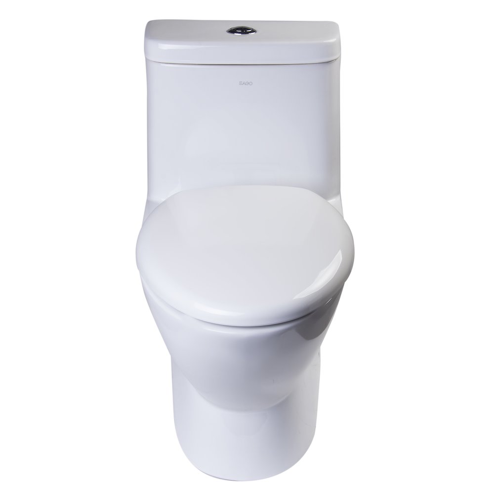 MODERN DUAL FLUSH ONE PIECE  HIGH EFFICIENCY LOW FLUSH CERAMIC TOILET. Picture 3