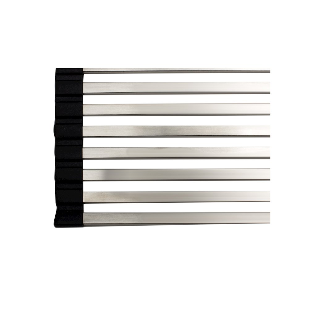 18" x 13" Modern Stainless Steel Drain Mat for Kitchen. Picture 5