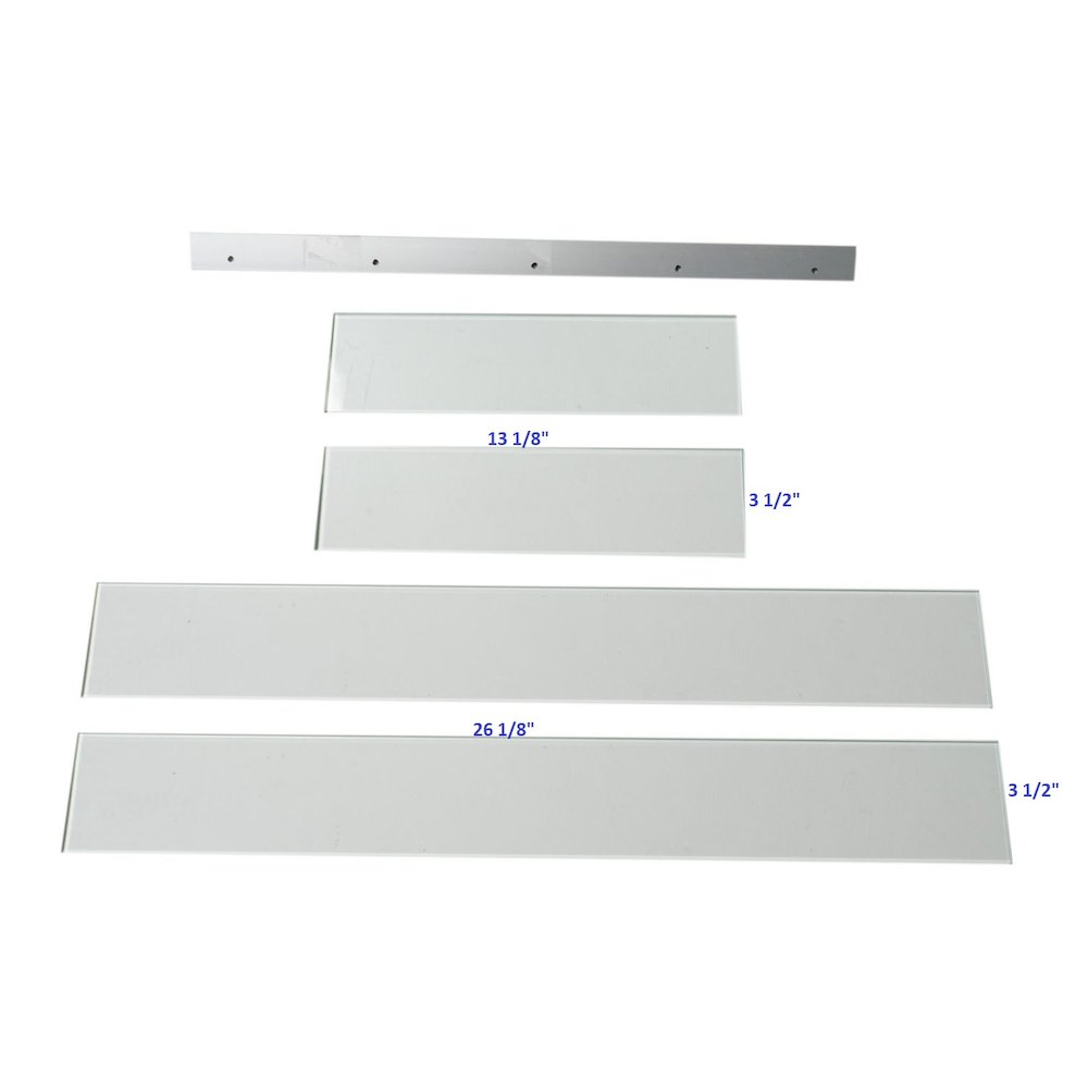 42" x 28" Triple Door LED Light Bluetooth Medicine Cabinet. Picture 5