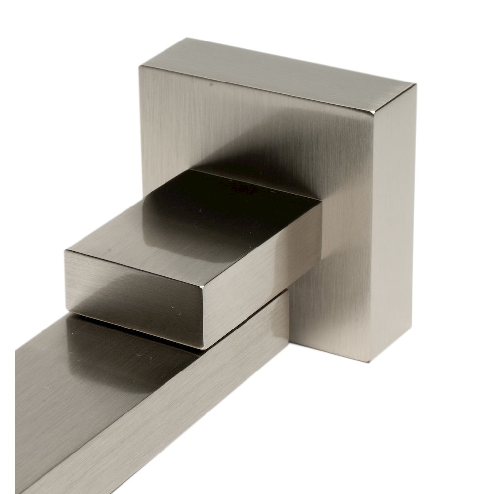 Brushed Nickel Square Foldable Tub Spout. Picture 2