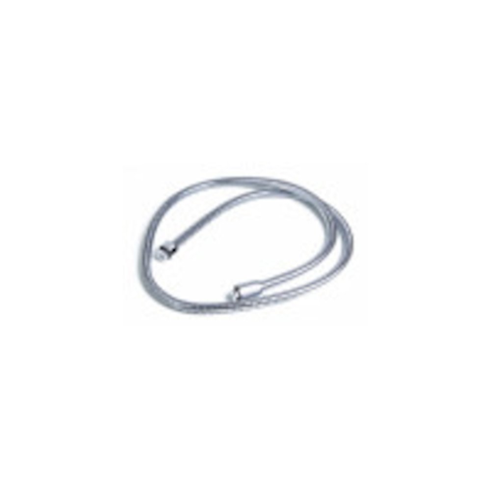 Polished Chrome Sliding Rail Hand Held Shower Head Set With Hose. Picture 5