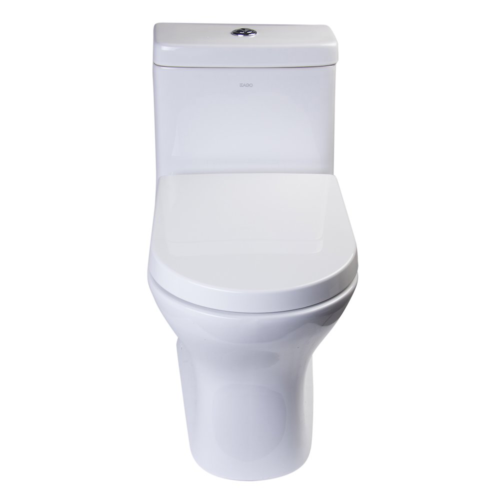 DUAL FLUSH ONE PIECE ECO-FRIENDLY HIGH EFFICIENCY LOW FLUSH CERAMIC TOILET. Picture 2