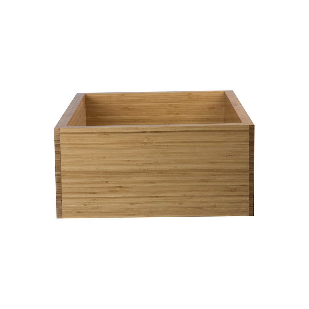 30" Single Bowl Bamboo Kitchen Farm Sink. Picture 7