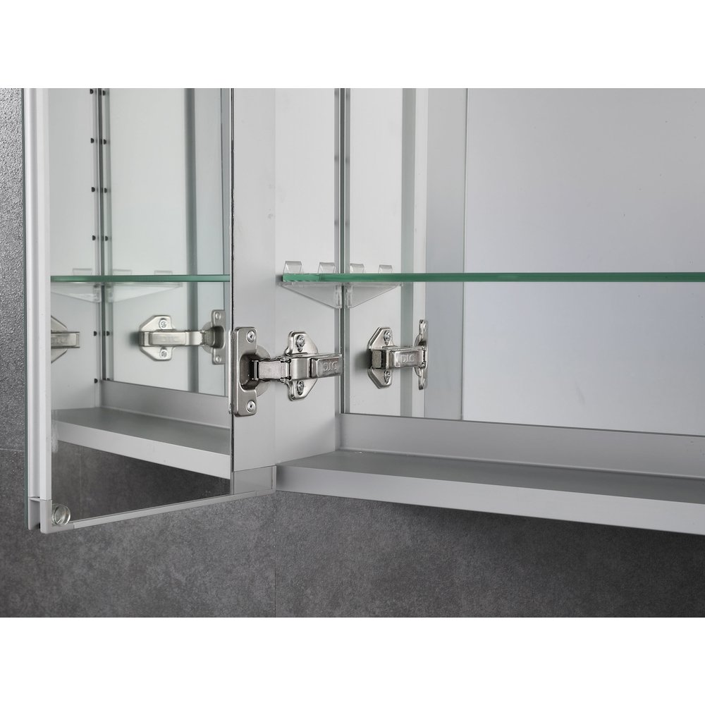 26" x 30" Double Door LED Light Bluetooth Medicine Cabinet. Picture 7