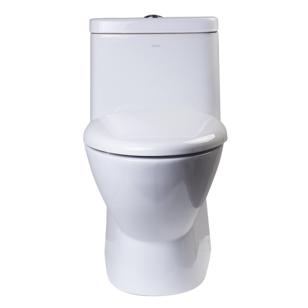 MODERN DUAL FLUSH ONE PIECE  HIGH EFFICIENCY LOW FLUSH CERAMIC TOILET. Picture 4