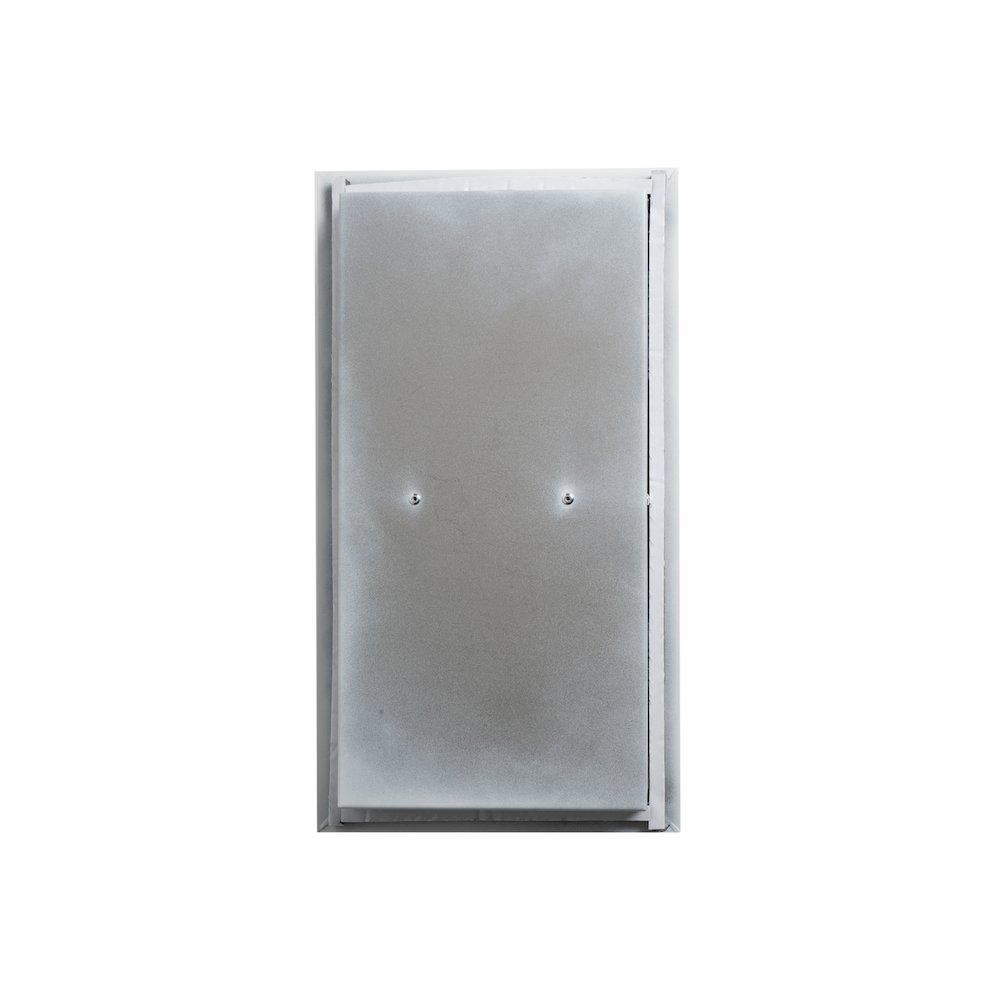ALFI brand White Matte Stainless Steel Recessed Toilet Paper Holder Niche. Picture 7