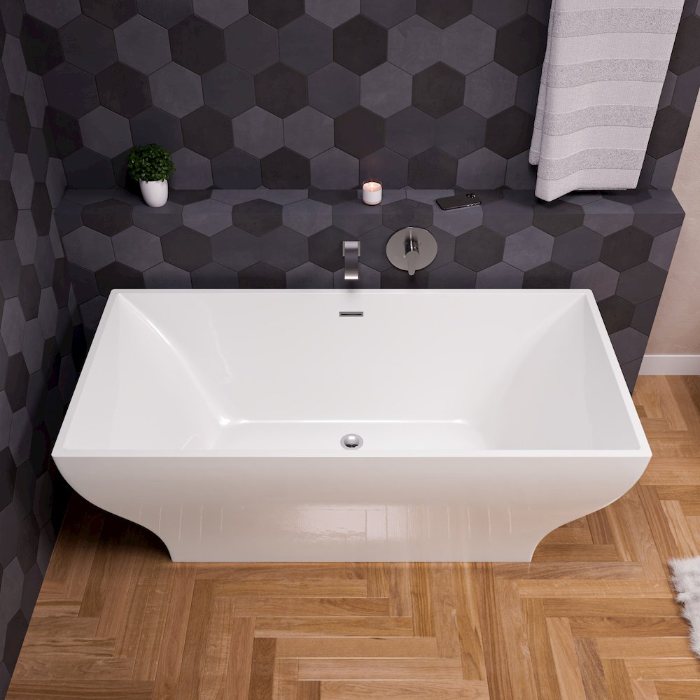 Brushed Nickel Shower Valve Mixer with Rounded Lever Handle. Picture 6