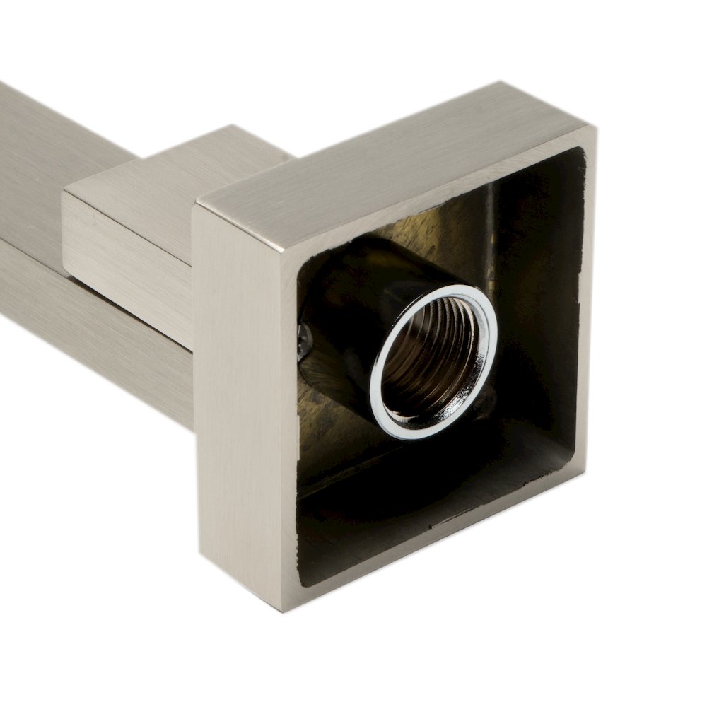 Brushed Nickel Square Foldable Tub Spout. Picture 3