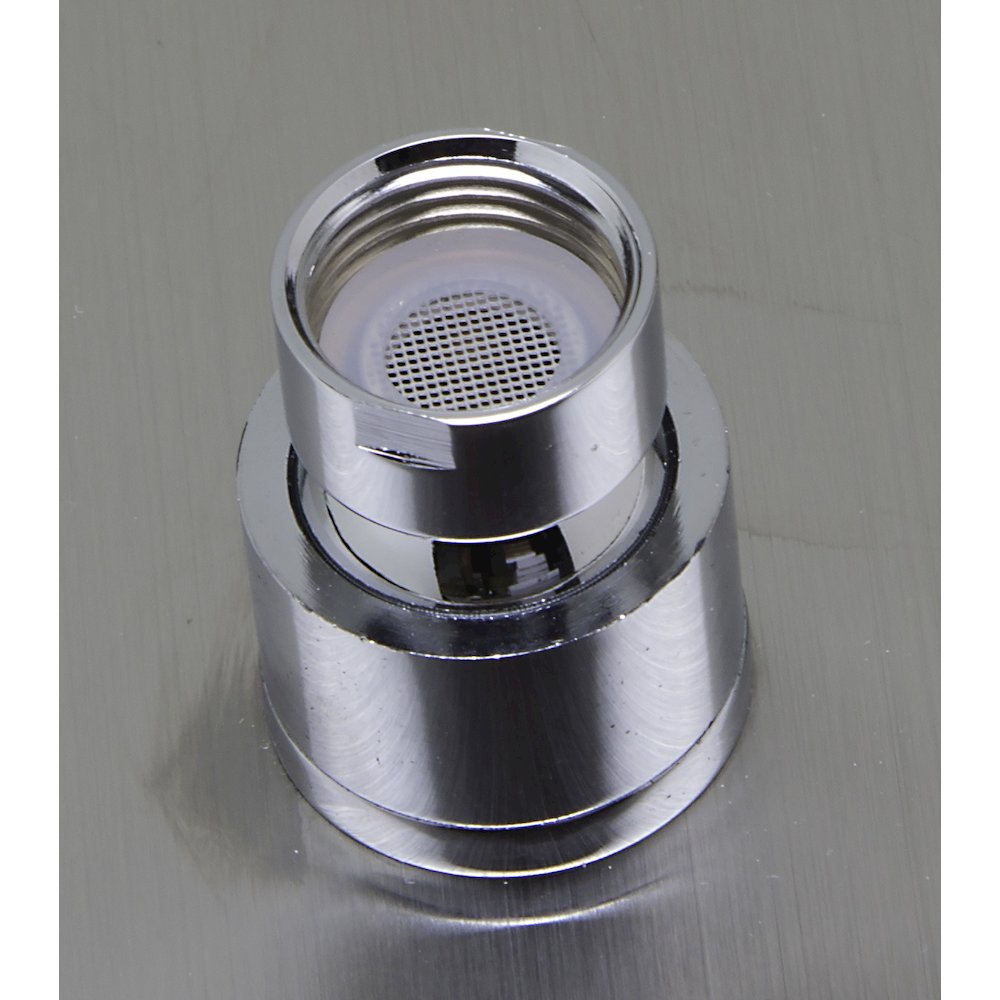 Solid Brushed Stainless Steel 16" Square Ultra Thin Rain Shower Head. Picture 6