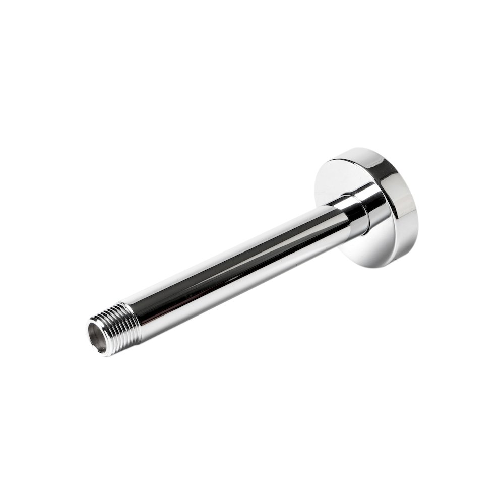 Polished Chrome 6" Round Ceiling Shower Arm. Picture 4