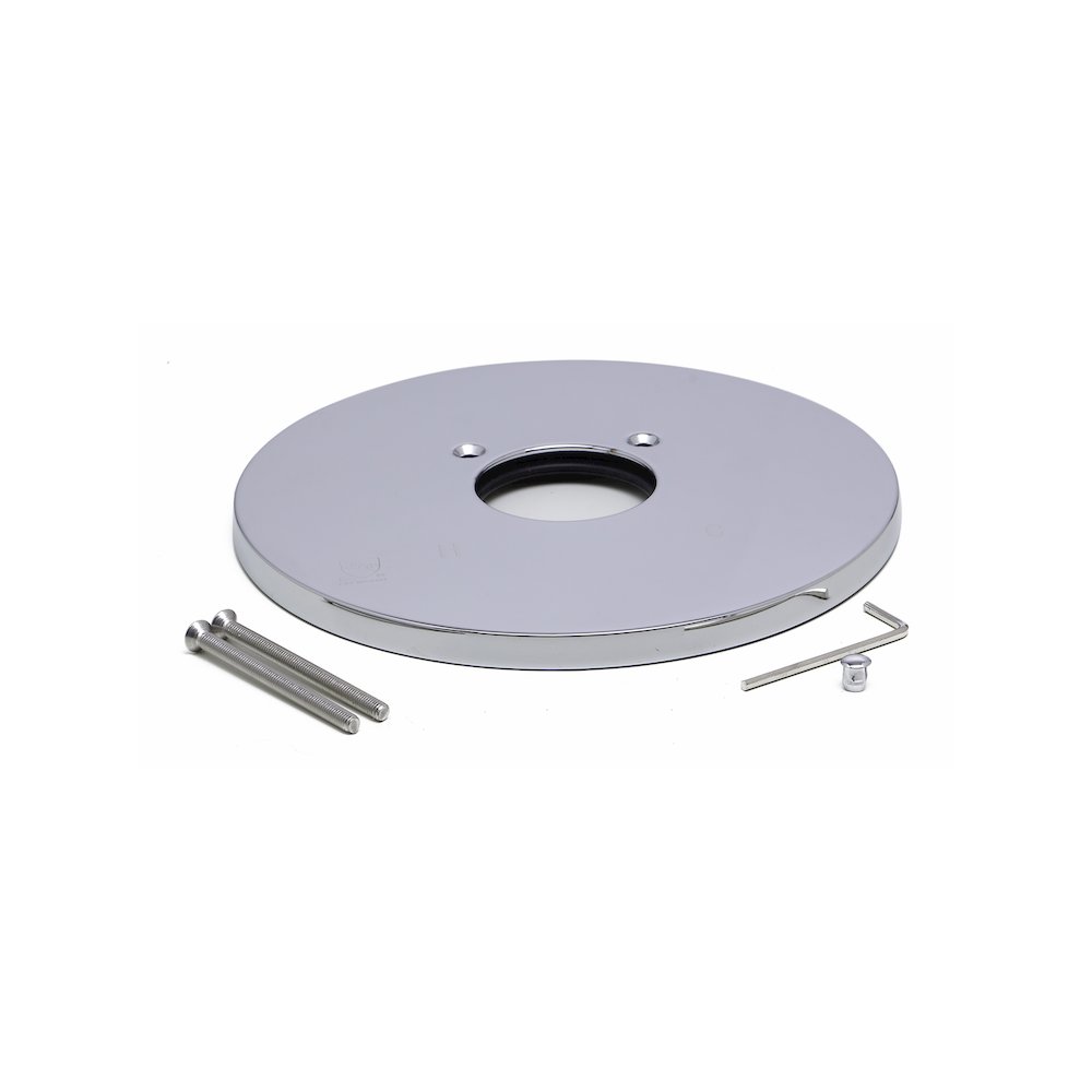 Polished Chrome Shower Valve Mixer with Rounded Lever Handle. Picture 5