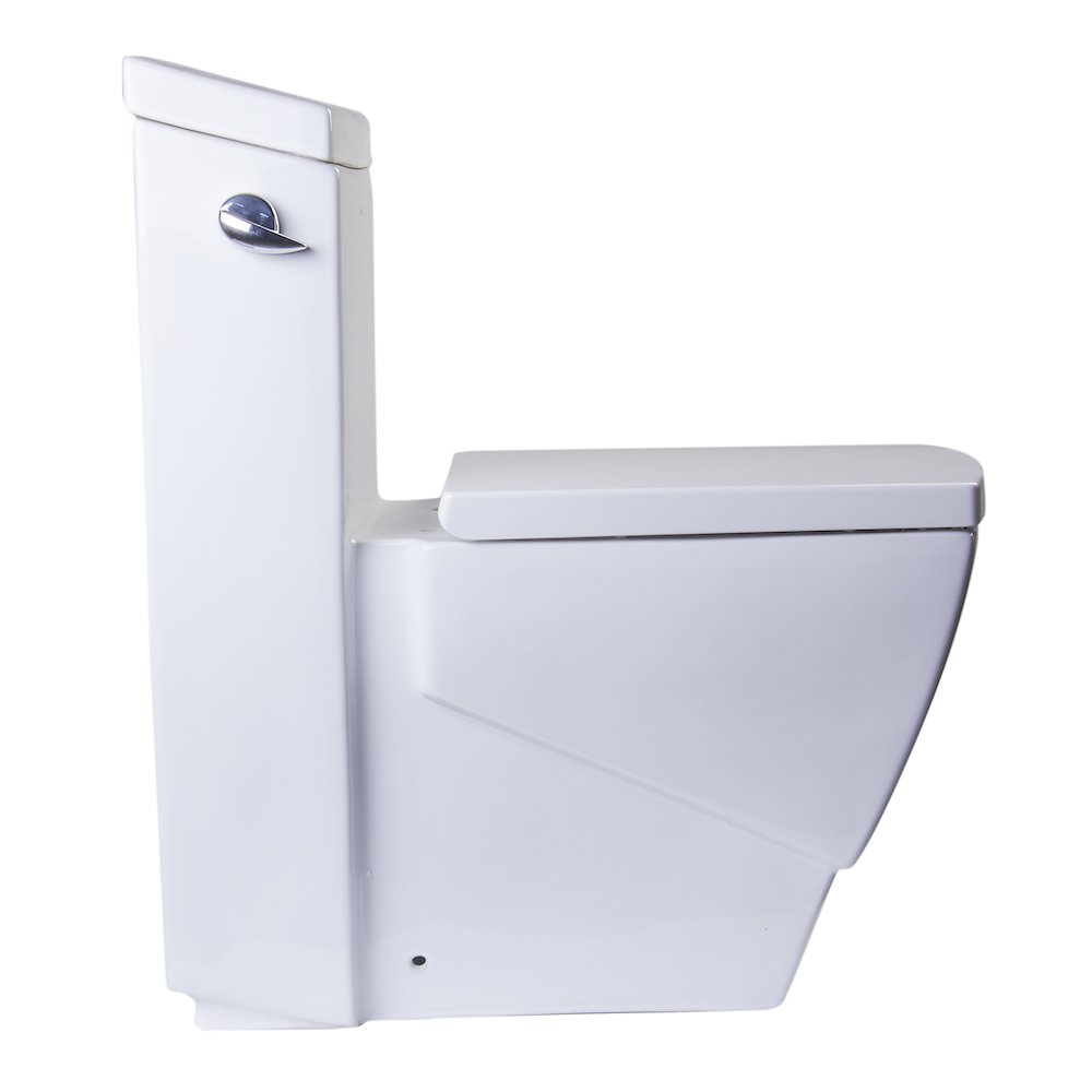 MODERN DUAL FLUSH ONE PIECE  HIGH EFFICIENCY LOW FLUSH CERAMIC TOILET. Picture 8