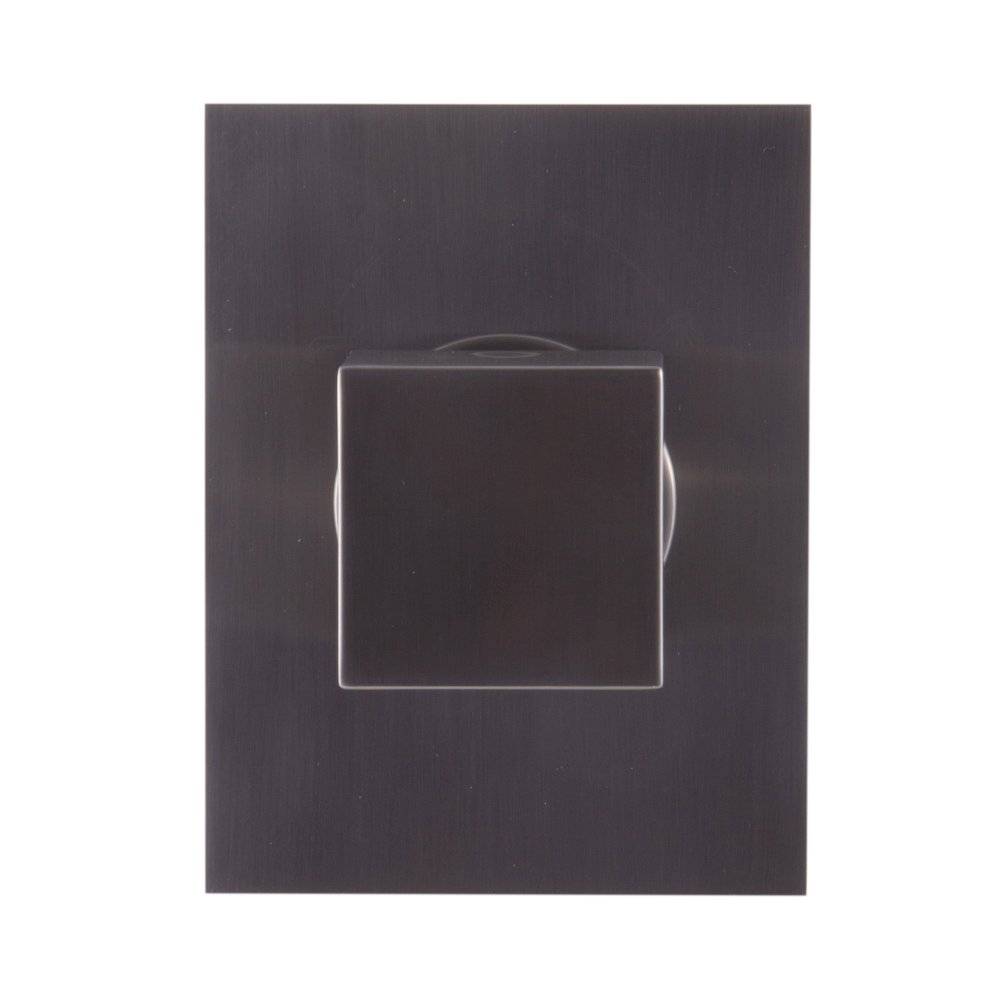 Brushed Nickel Modern Square 3 Way Shower Diverter. Picture 5