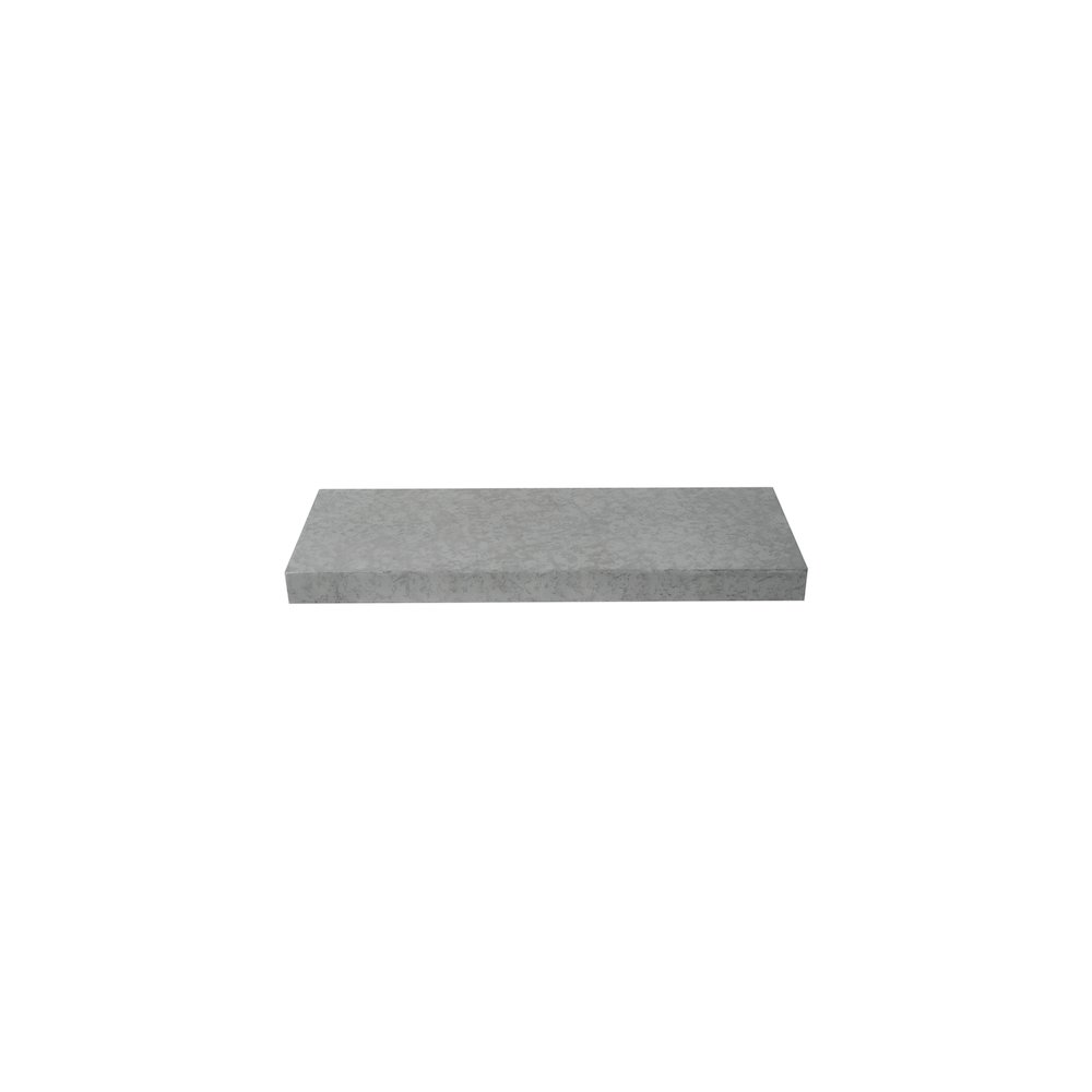 5 Piece Solid Concrete Gray Matte Bathroom Accessory Set. Picture 7