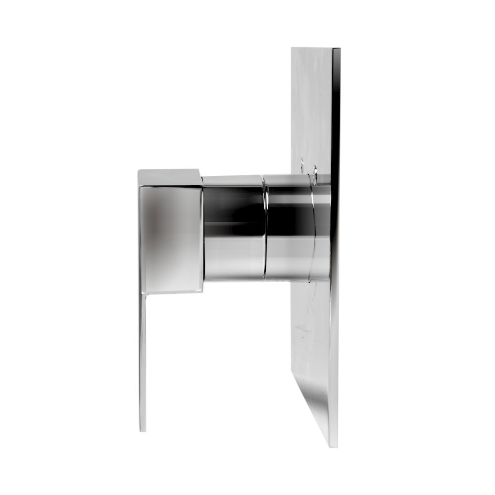 Polished Chrome Modern Square Pressure Balanced Shower Mixer. Picture 4