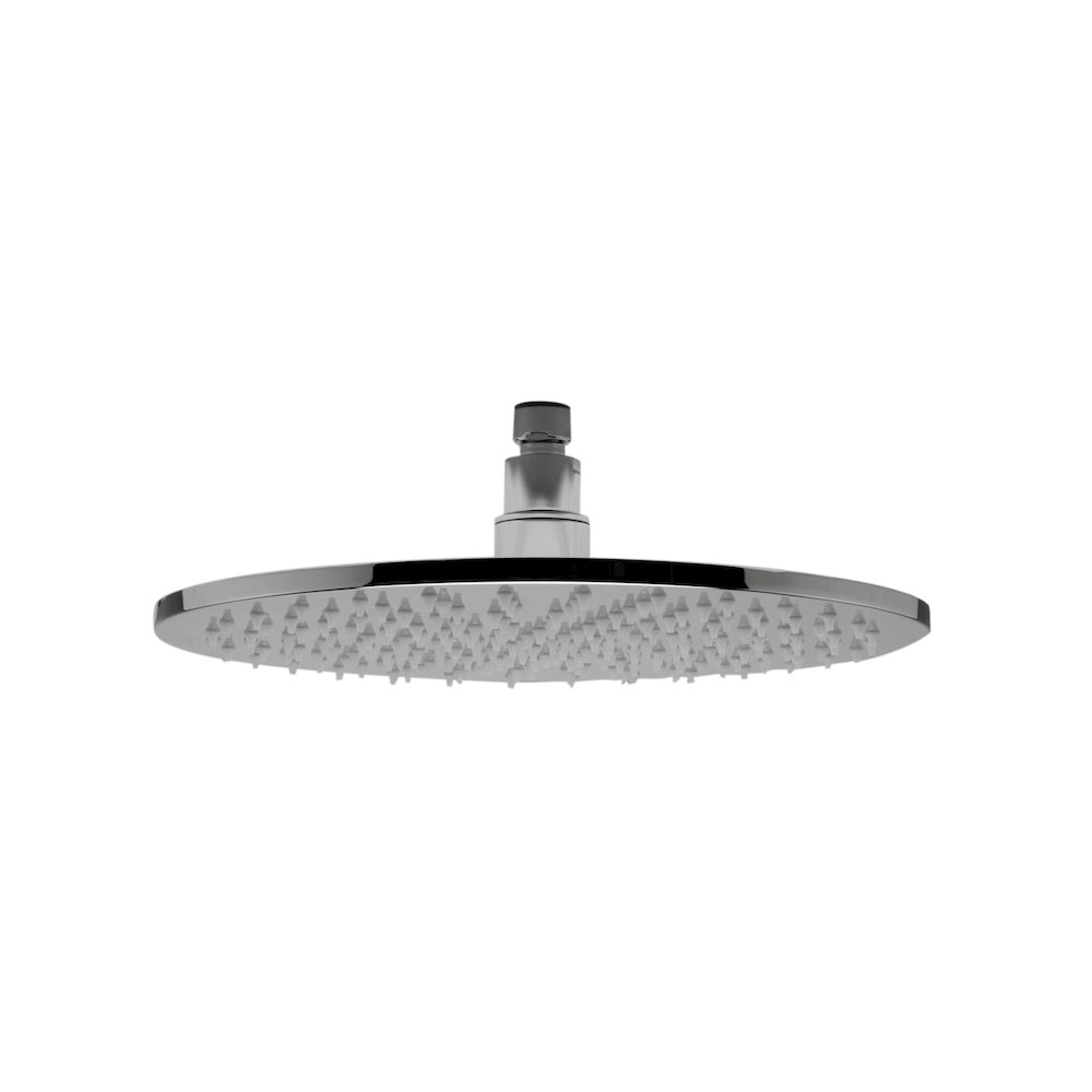 Polished Chrome 12" Round Multi Color LED Rain Shower Head. Picture 4
