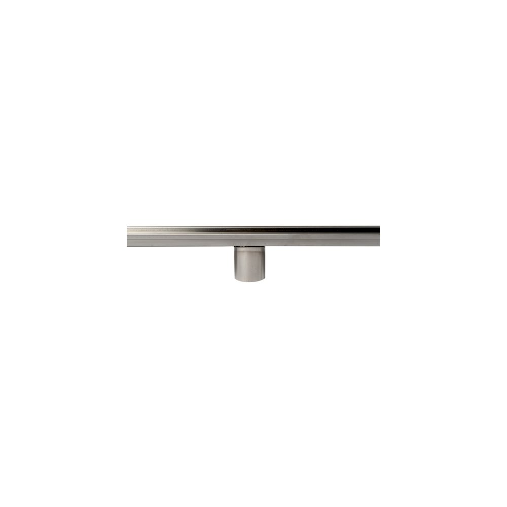 59" Stainless Steel Linear Shower Drain with No Cover. Picture 5