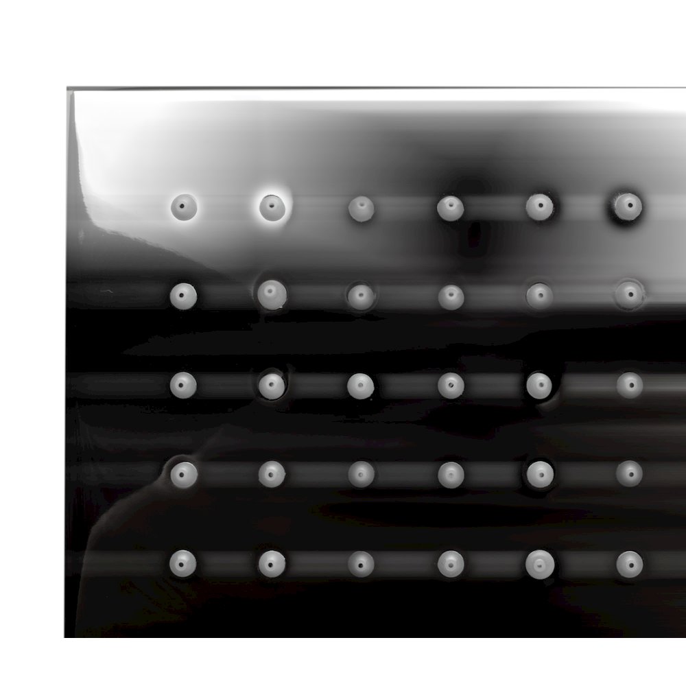 Polished Chrome 12" Square Multi Color LED Rain Shower Head. Picture 6