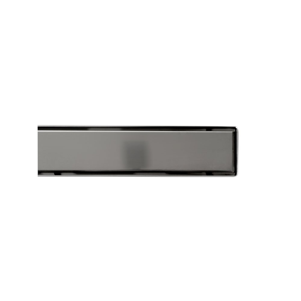 47" Polished Stainless Steel Linear Shower Drain with Solid Cover. Picture 3